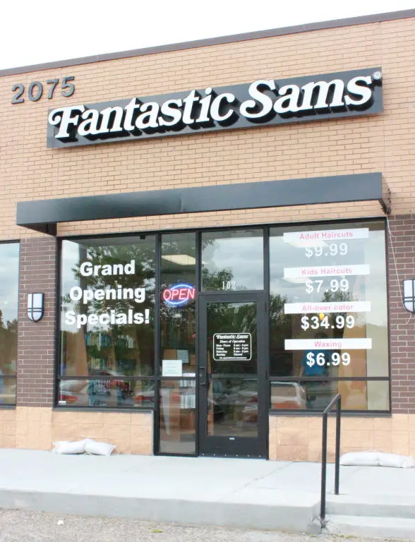 Fantastic Sams new outlets