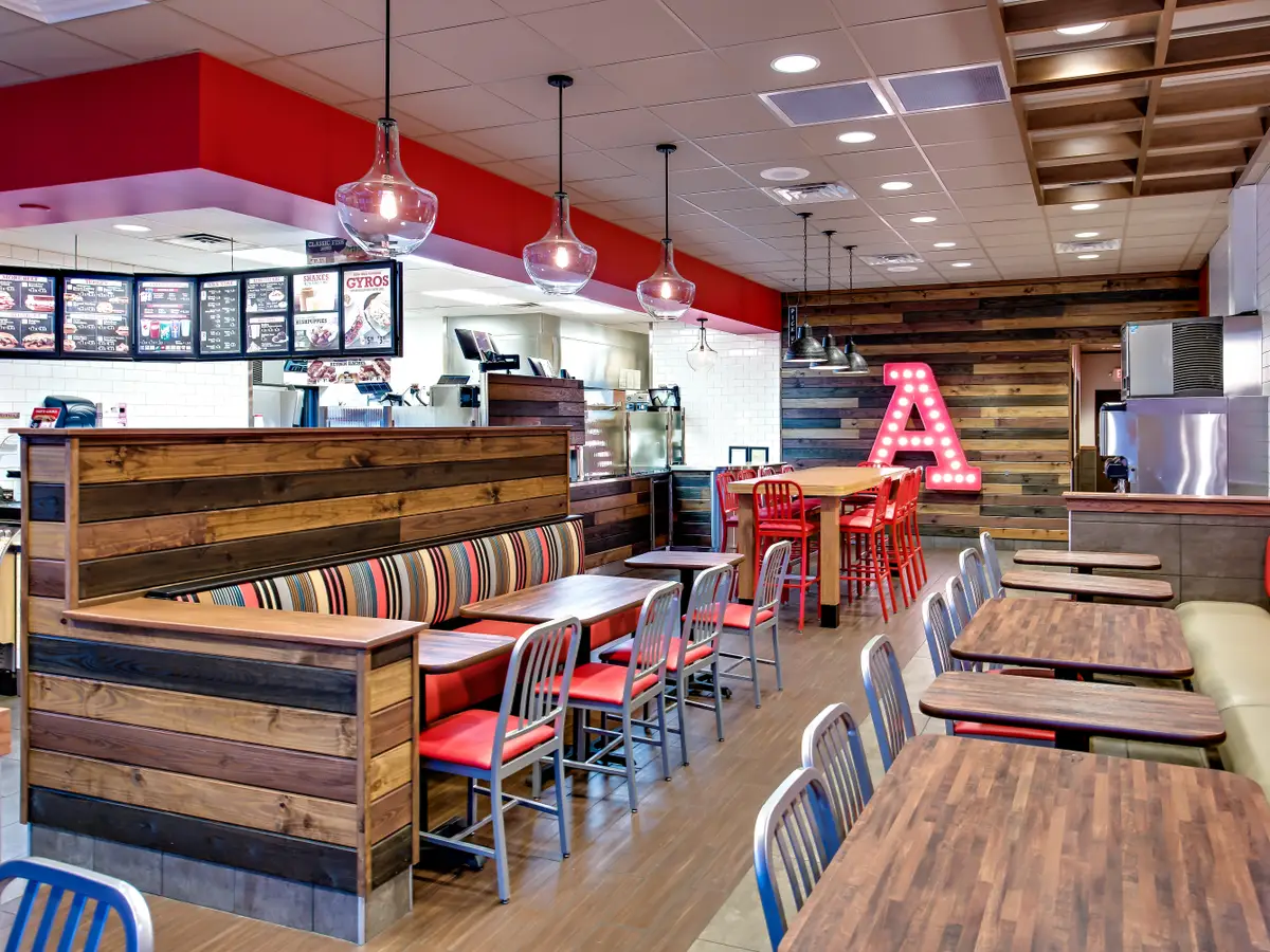 Arby's design & decor