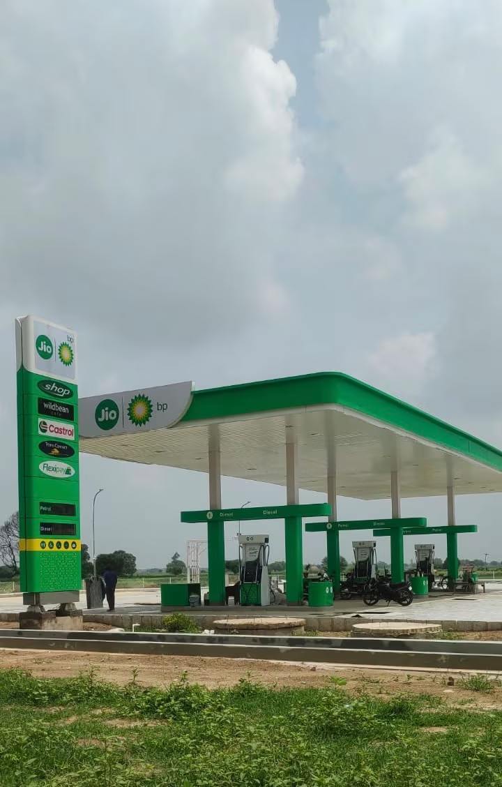 Jio-bp new outlets