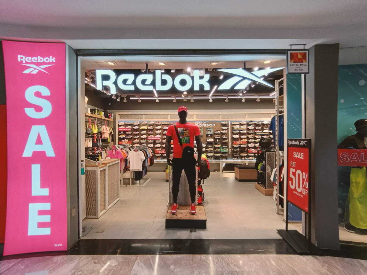 Reebok new outlets