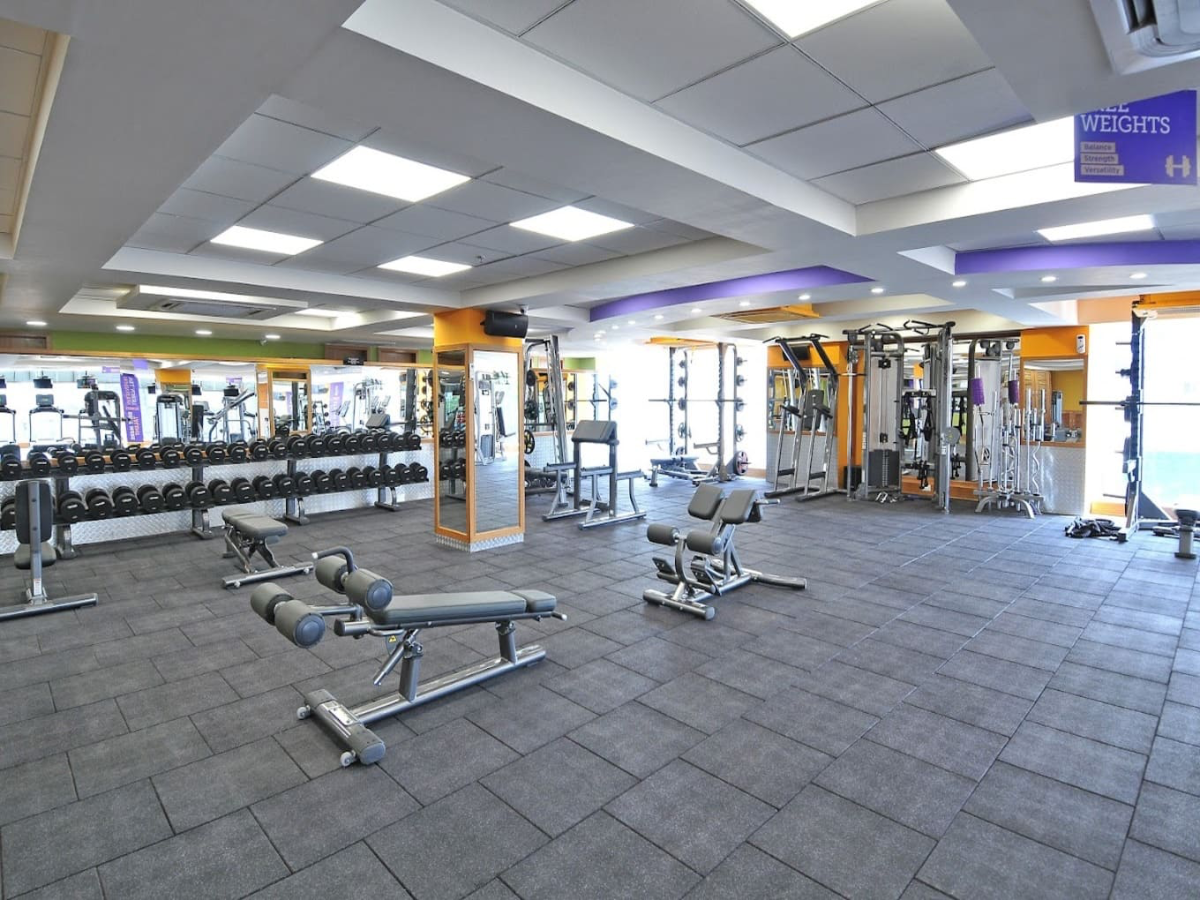 Anytime Fitness design & decor