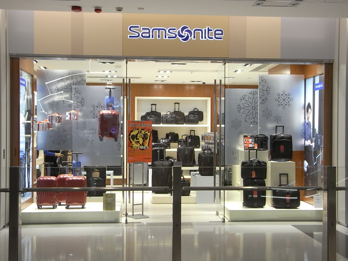 Samsonite new outlets