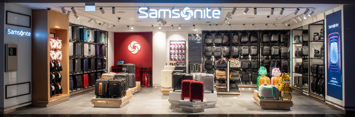 Samsonite new outlets