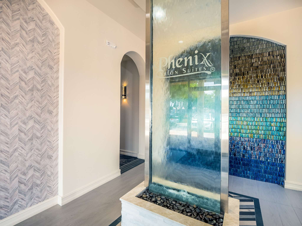 Phenix Salon Suites design & decor