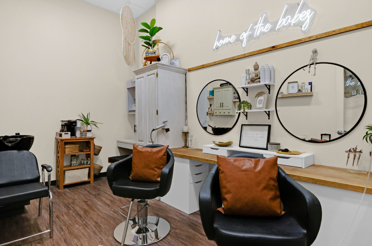 Phenix Salon Suites design & decor