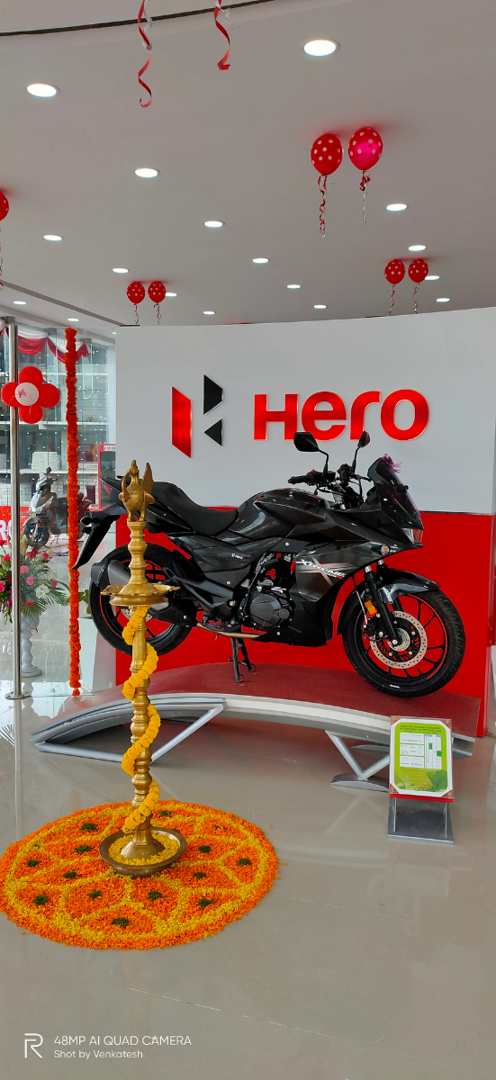Hero MotoCorp design & decor