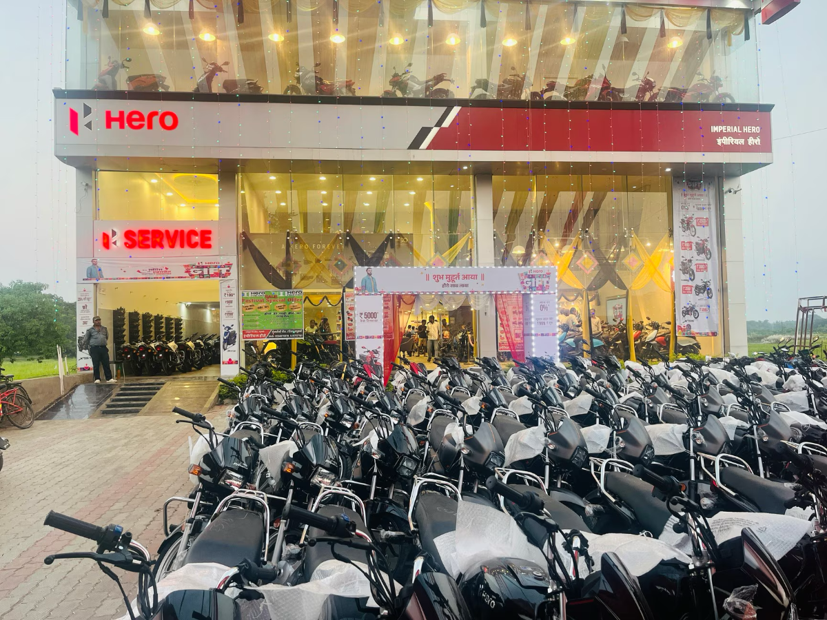 Hero MotoCorp new outlets
