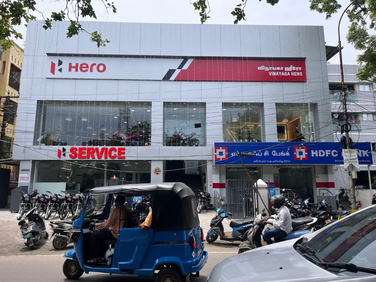 Hero MotoCorp new outlets