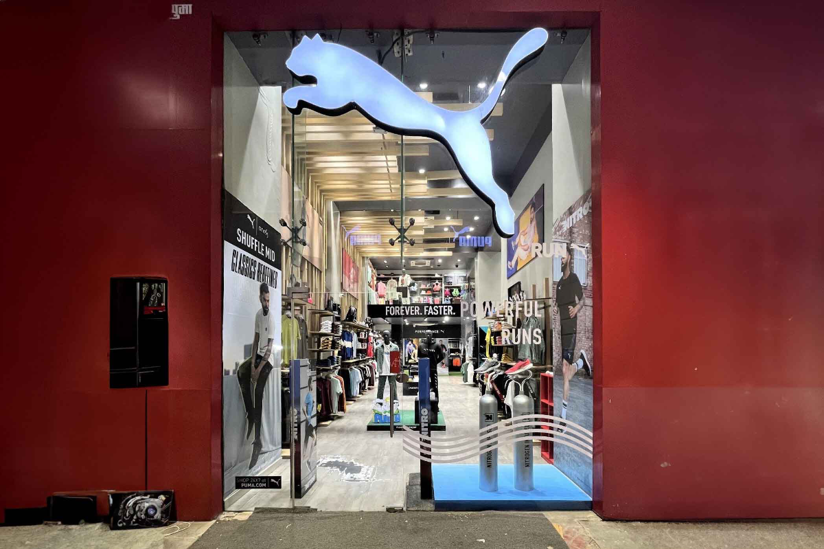 Puma new outlets