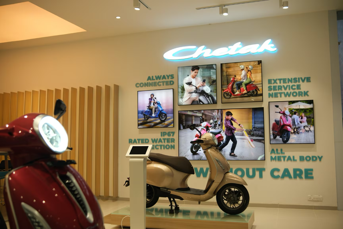 Bajaj Chetak design & decor