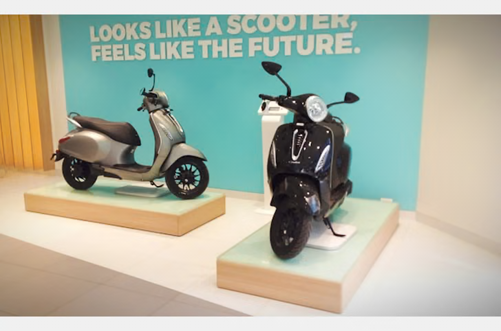 Bajaj Chetak design & decor