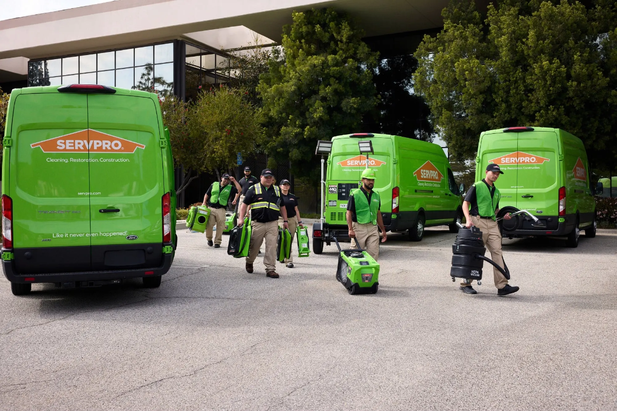 Servpro new outlets