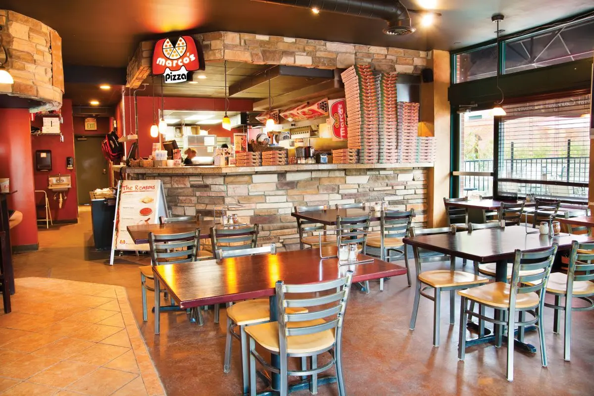 Marco's Pizza design & decor