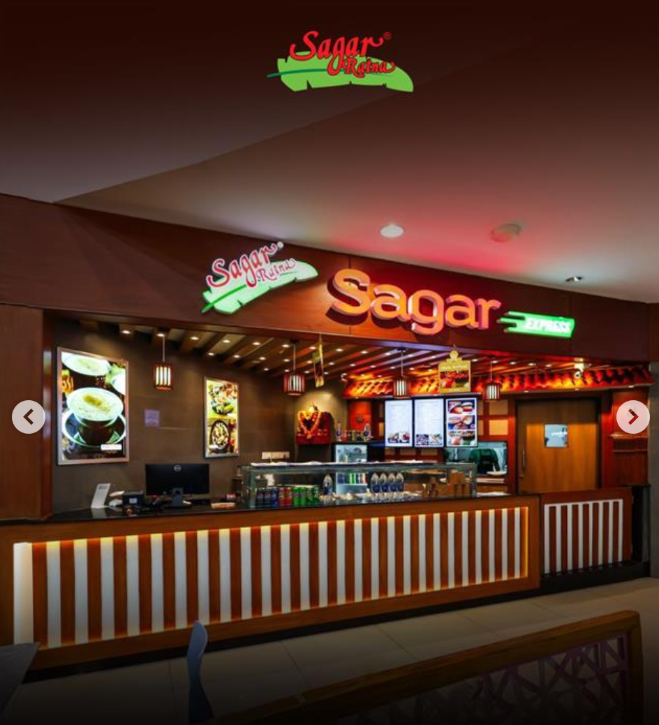 Sagar Ratna new outlets