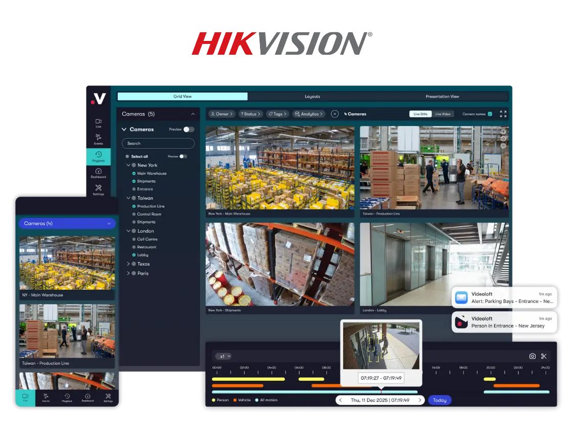 Hikvision product images