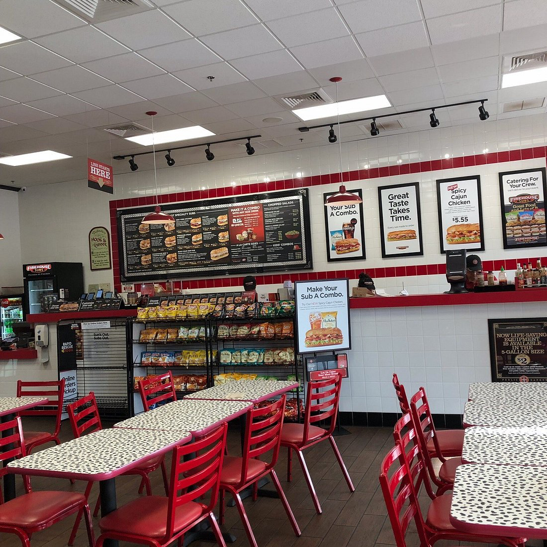 Firehouse Subs design & decor