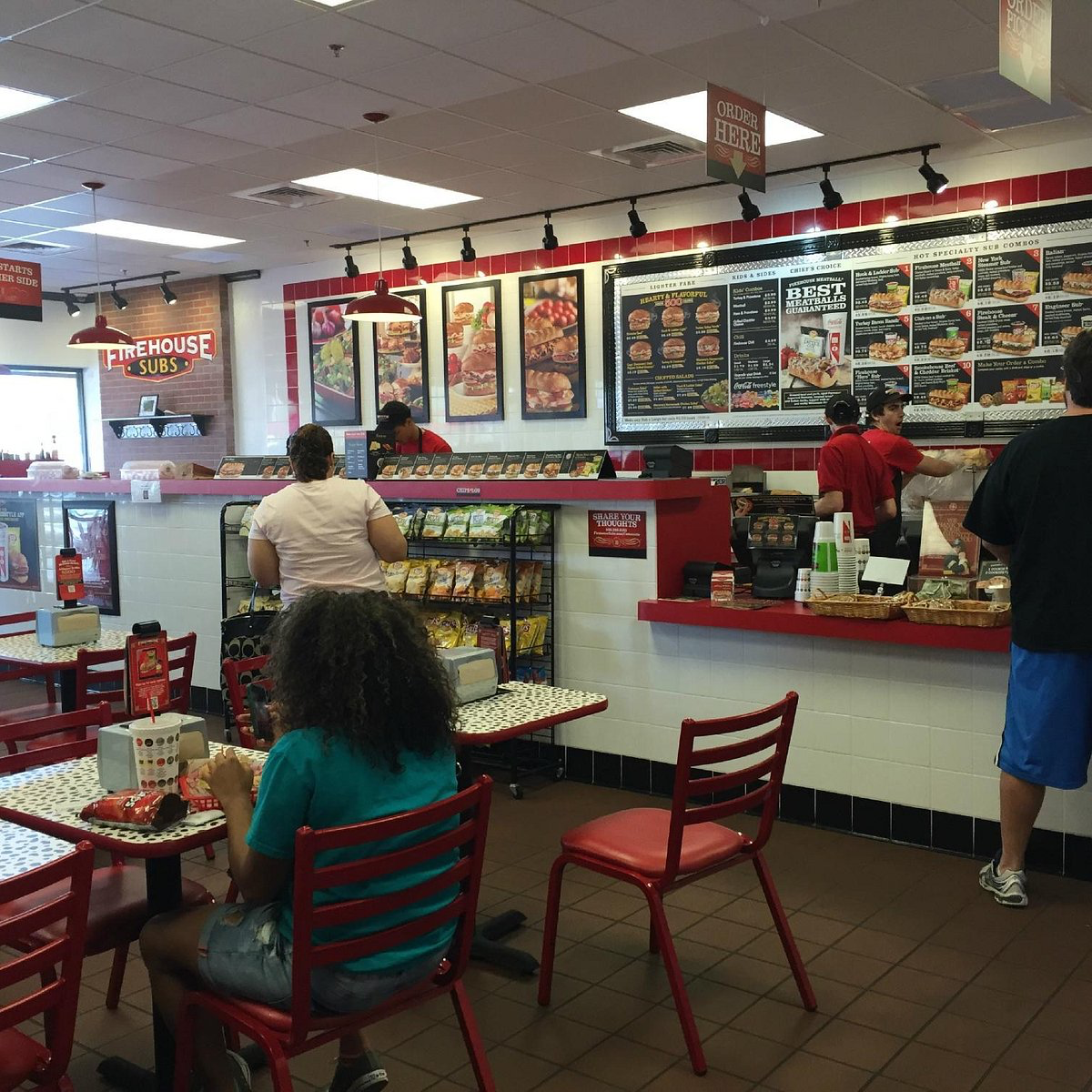 Firehouse Subs design & decor