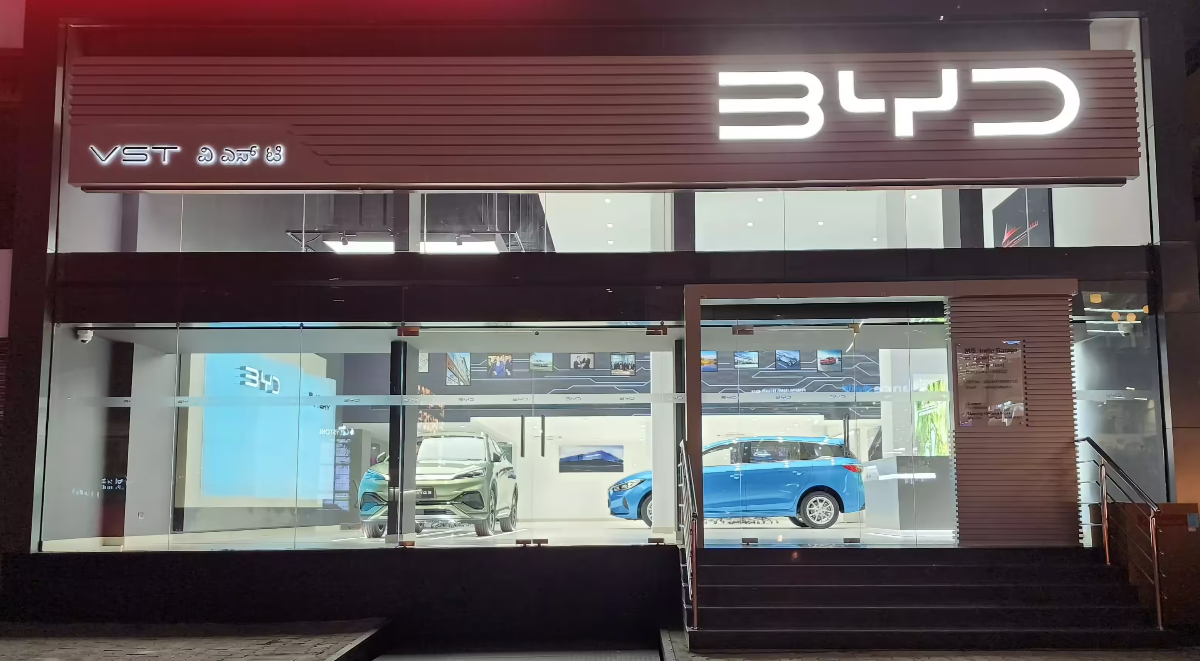 BYD India new outlets