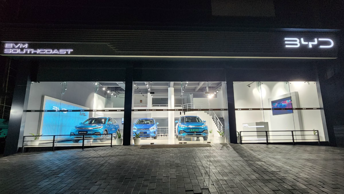 BYD India new outlets