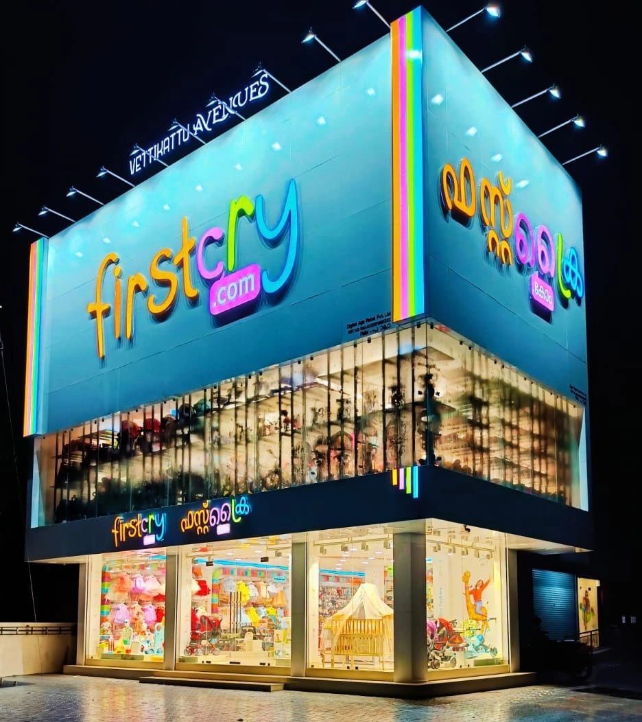 FirstCry new outlets