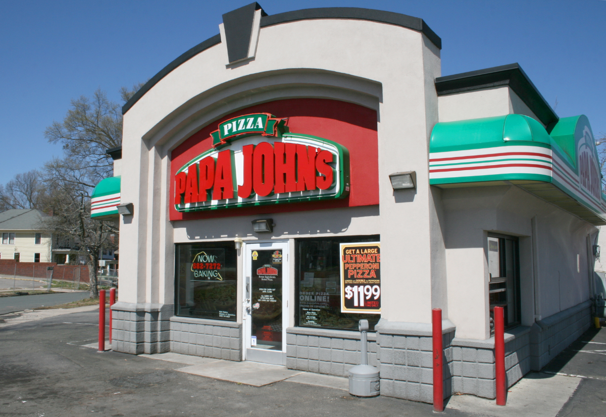 Papa John's new outlets