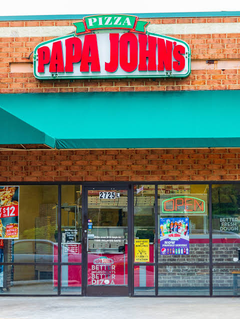 Papa John's new outlets