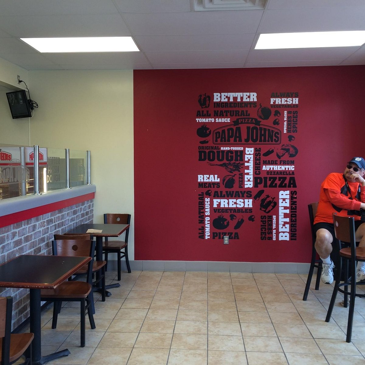 Papa John's design & decor