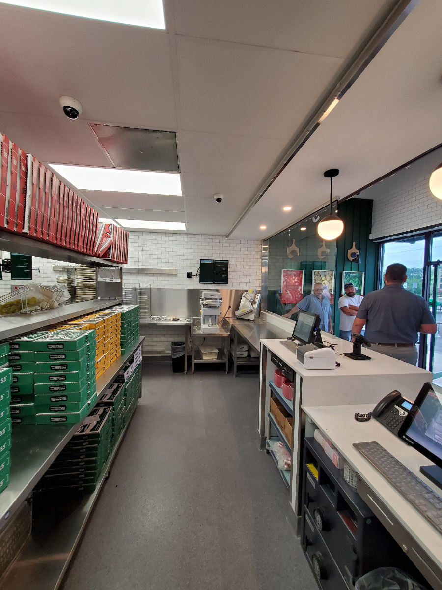 Papa John's design & decor