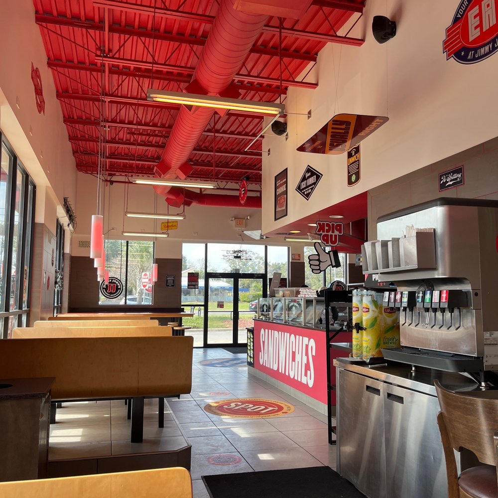 Jimmy John's design & decor