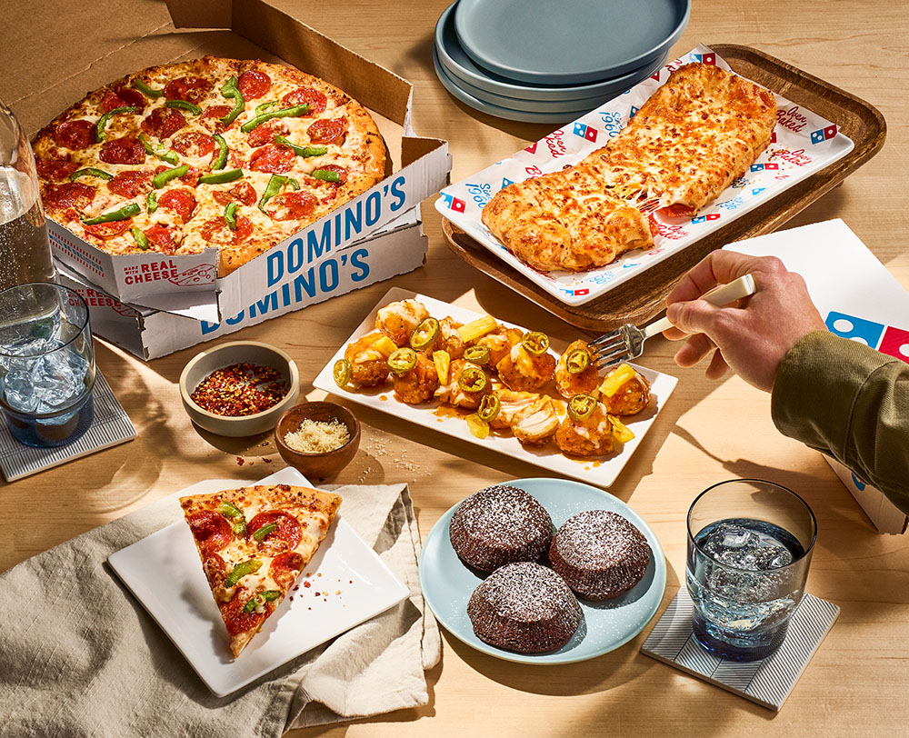 Domino's product images
