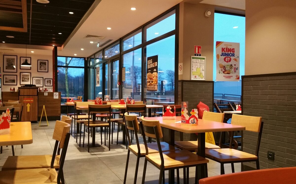Burger King design & decor