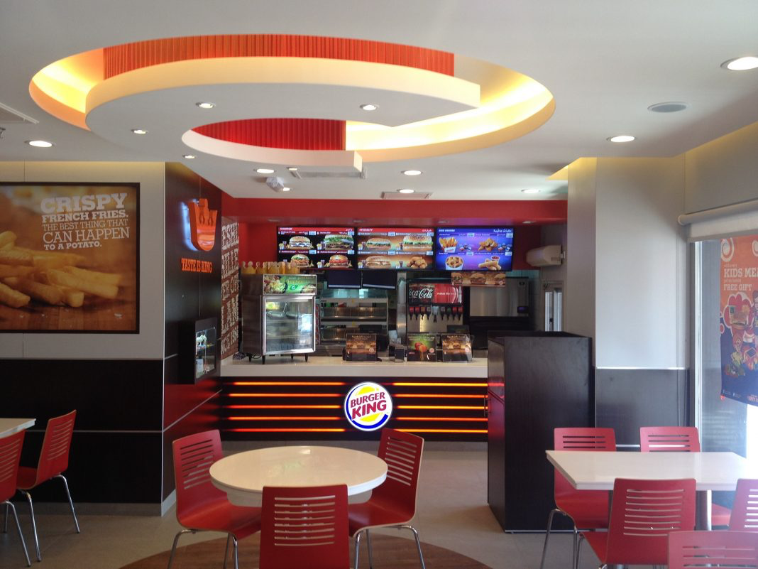 Burger King design & decor