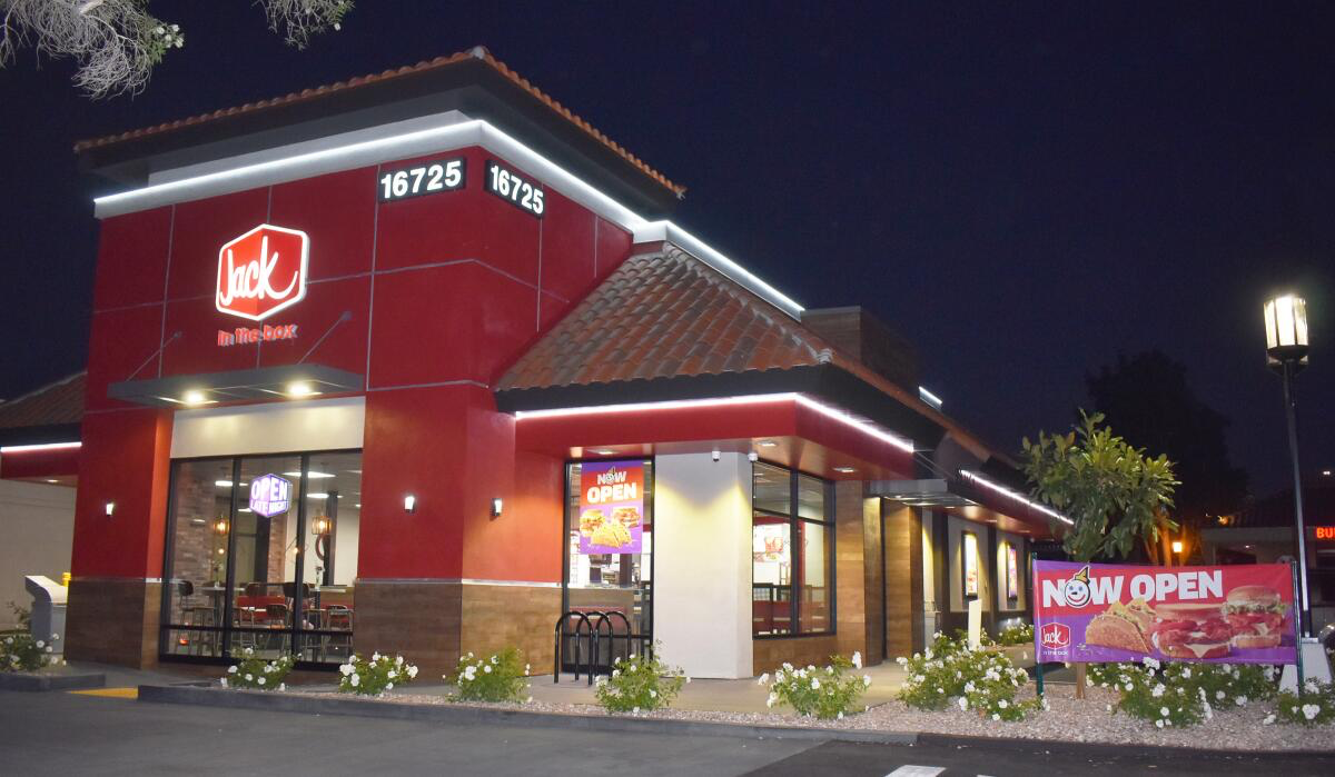 Jack in the Box new outlets