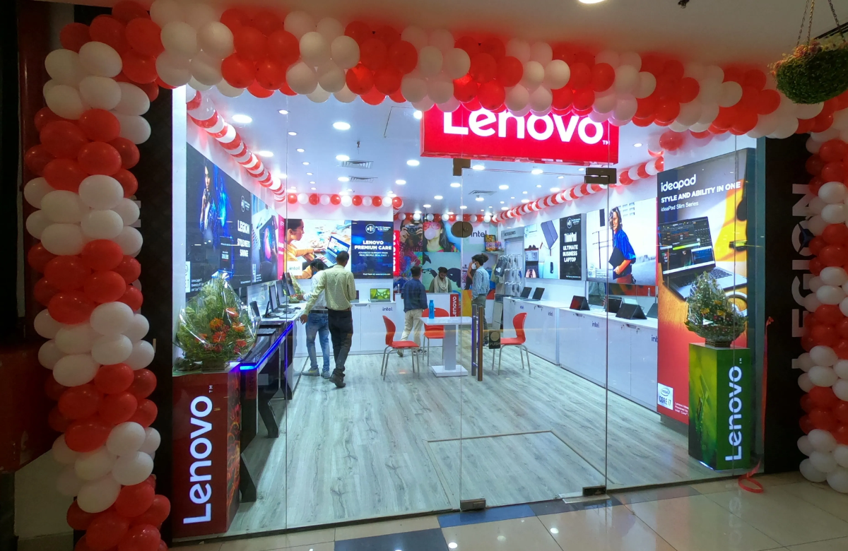 Lenovo new outlets