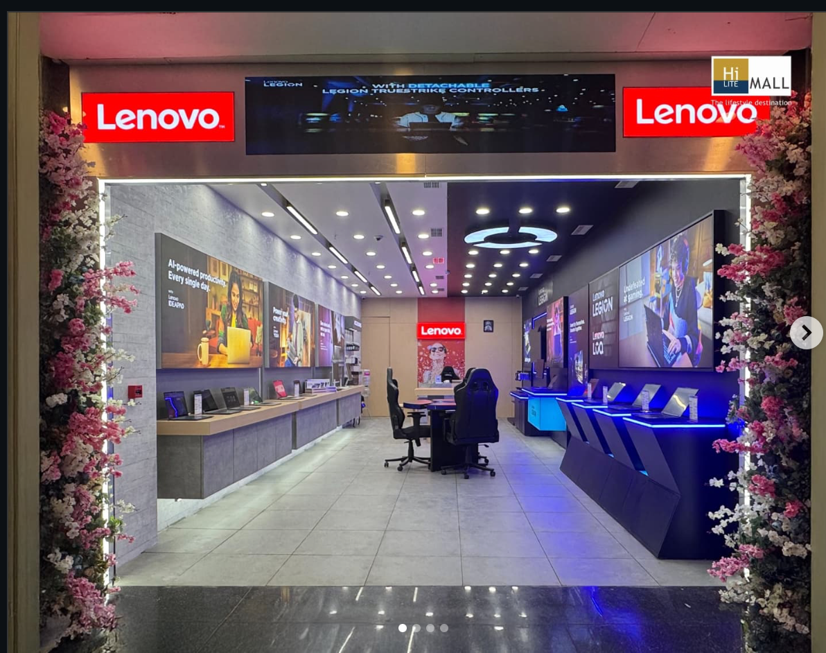 Lenovo new outlets