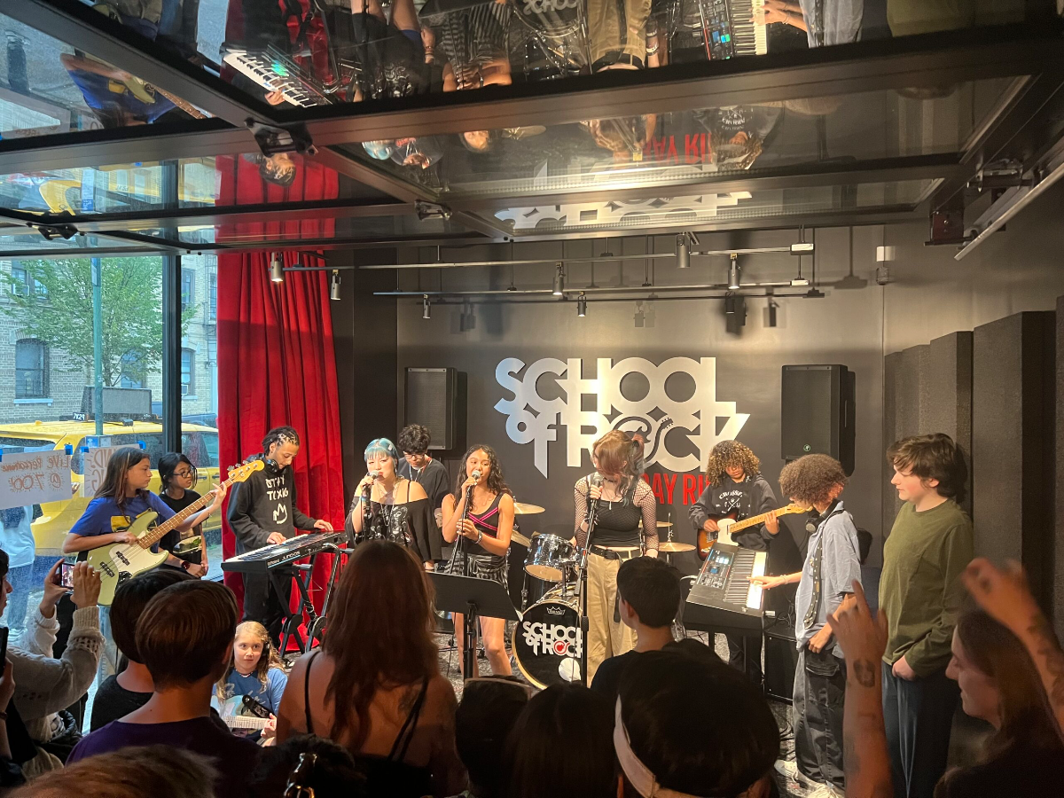 School of Rock design & decor