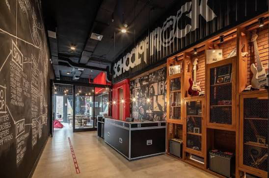 School of Rock design & decor