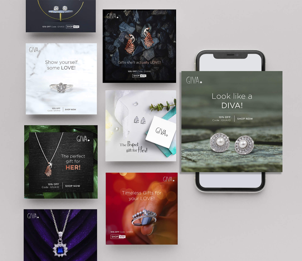 GIVA product images