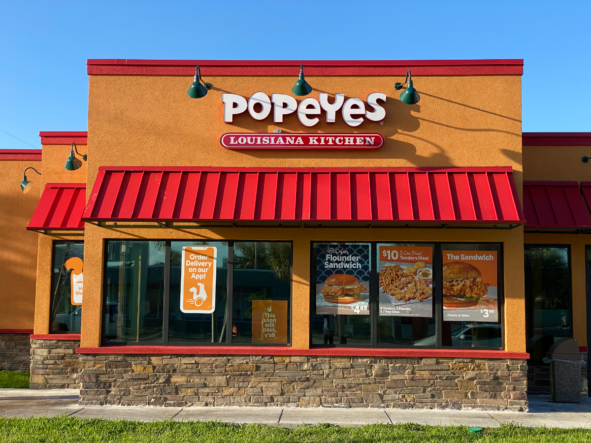 Popeyes new outlets