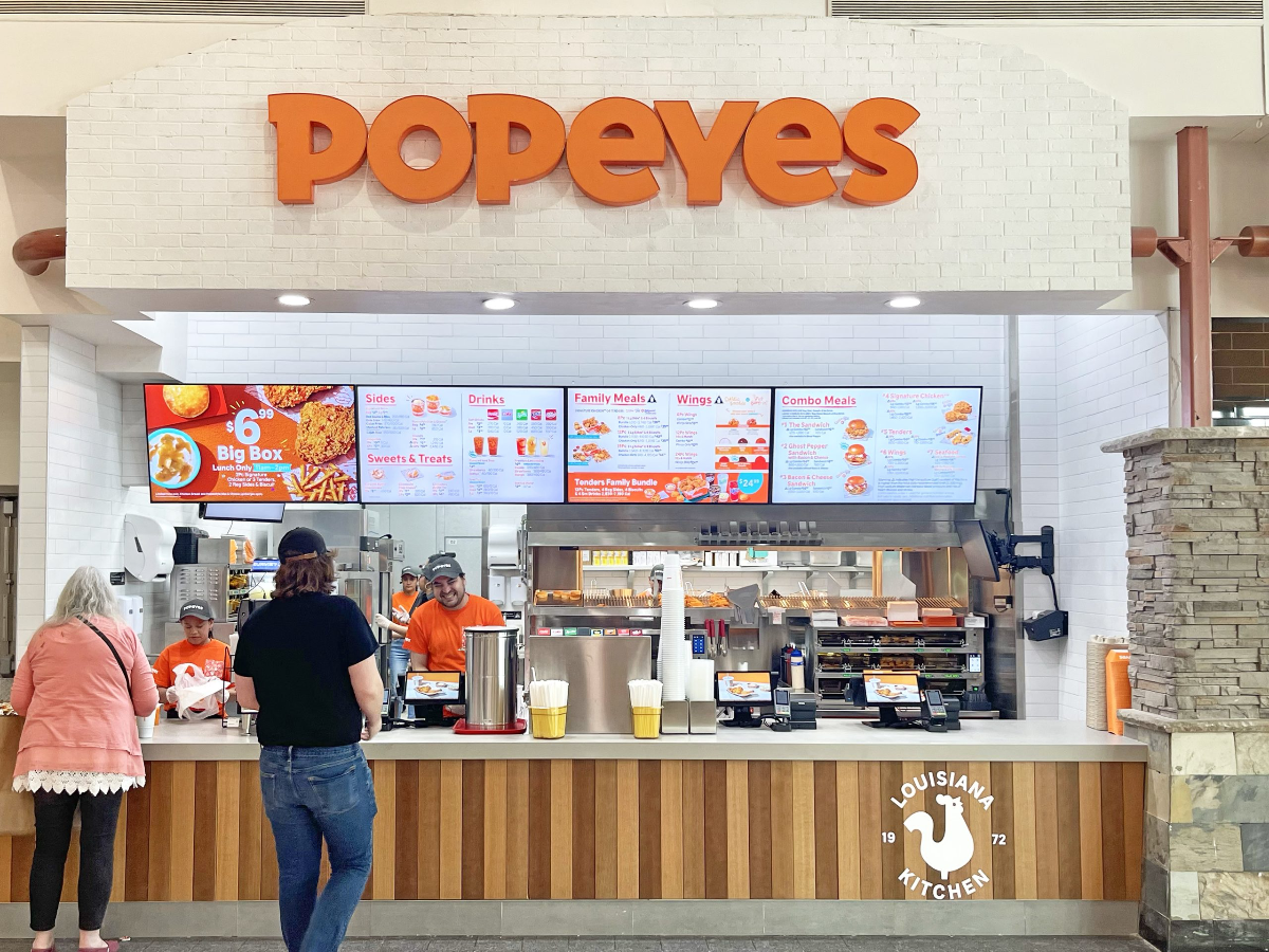 Popeyes new outlets