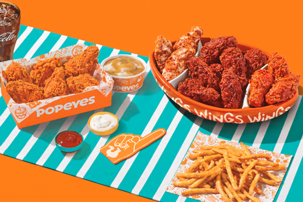 Popeyes product images