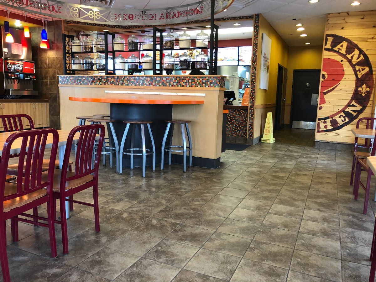 Popeyes design & decor