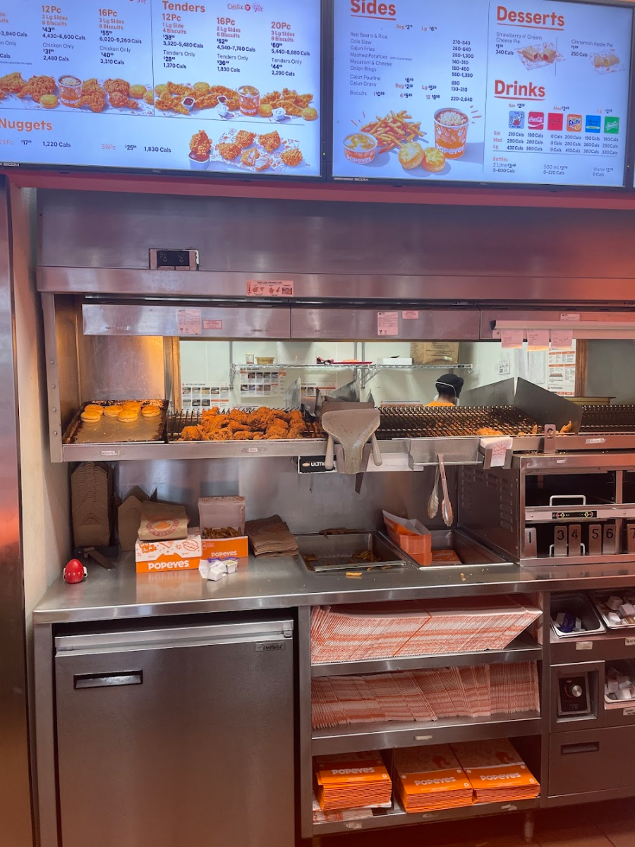 Popeyes design & decor