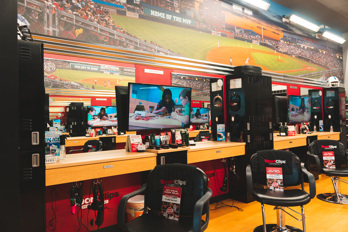 Sport Clips design & decor