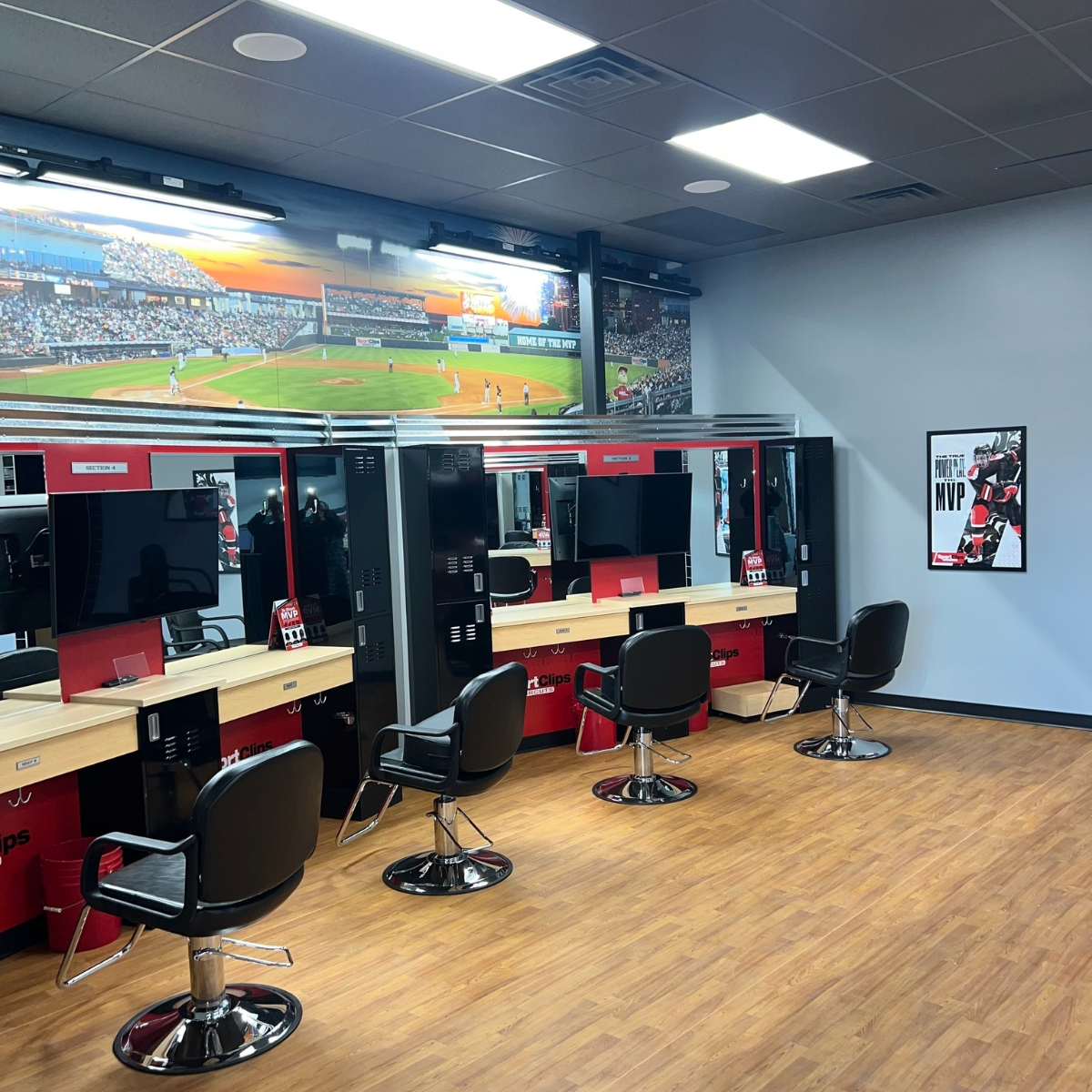 Sport Clips design & decor