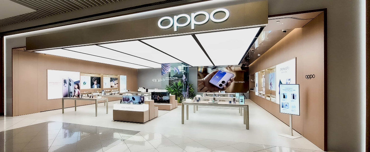 Oppo new outlets
