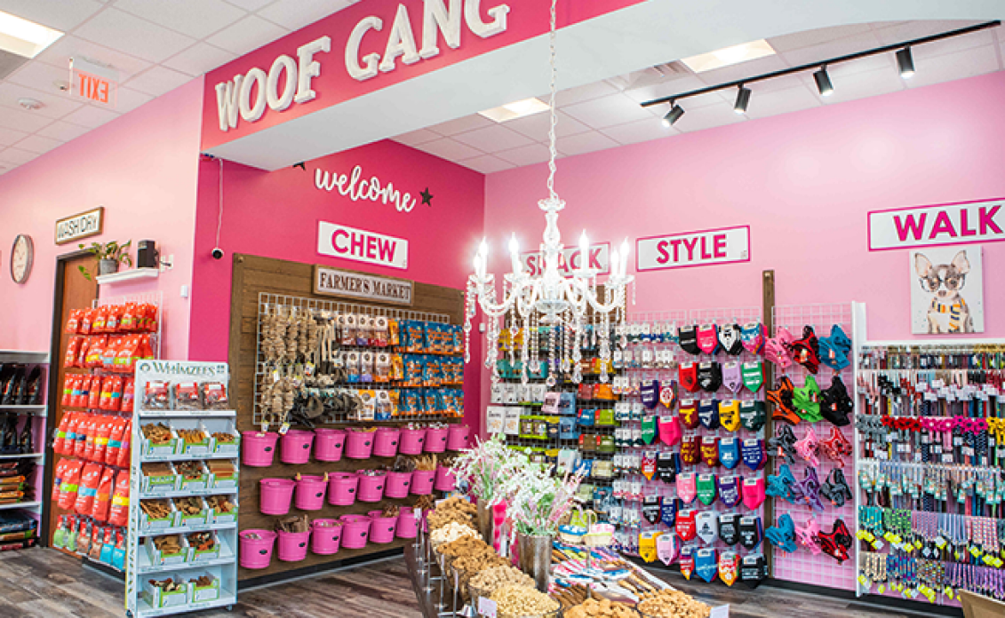 Woof Gang Bakery design & decor