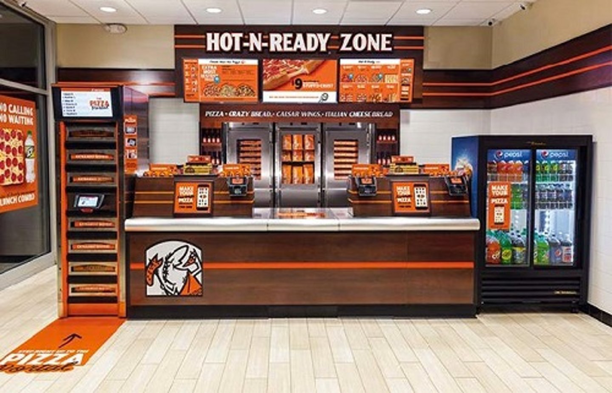 Little Caesars design & decor
