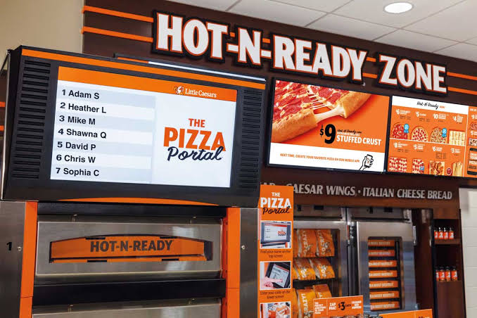 Little Caesars design & decor