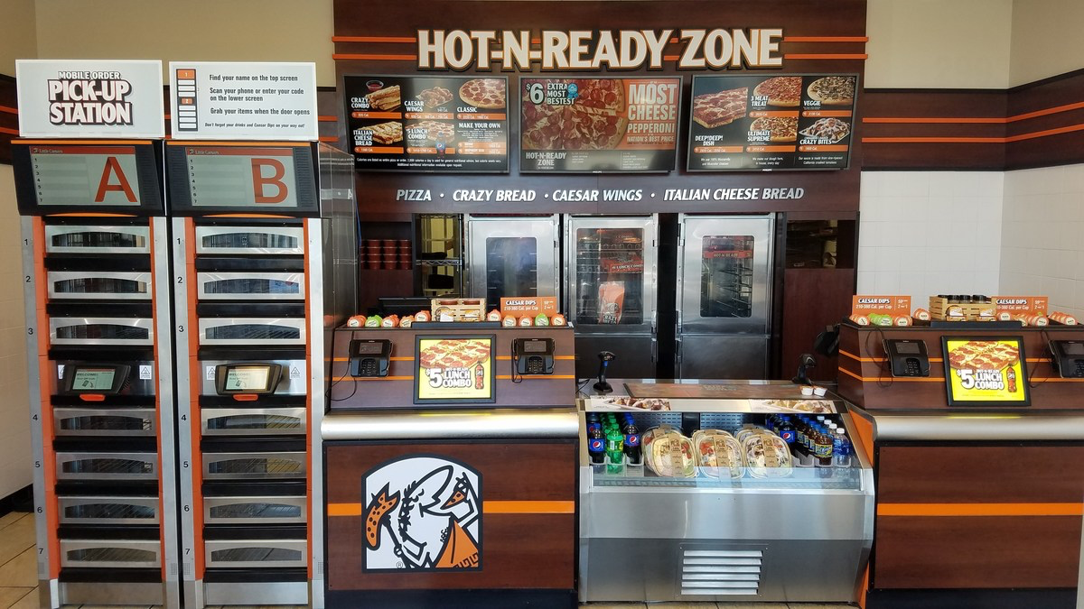 Little Caesars design & decor